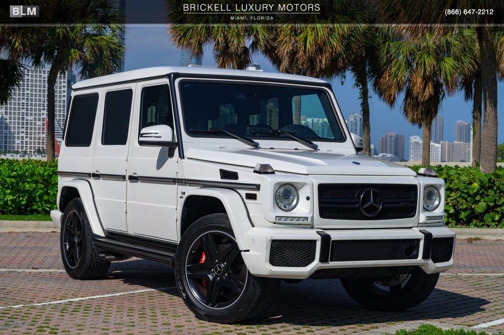 Used 17 Mercedes Benz G Class Amg G 63 For Sale Sold Ferrari Of Central New Jersey Stock L3335