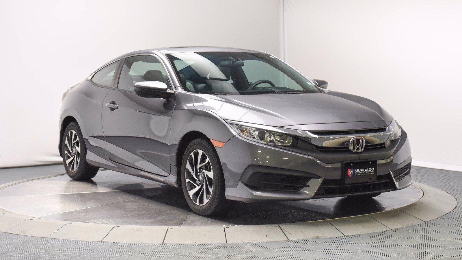 Used 2016 Honda Civic Coupe Lx-p For Sale (sold) 