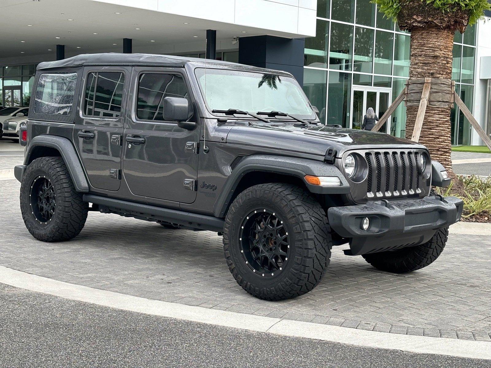 Used 2021 Jeep Wrangler Unlimited Sport For Sale ($37,000) | Ferrari of ...